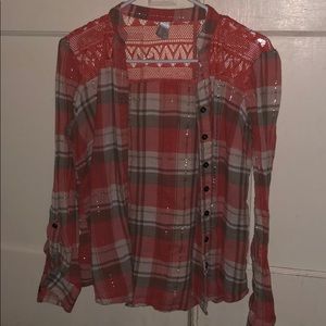 Vanity button up shirt
